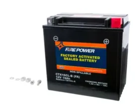 Fire Power Parts Battery Ctx16cl-B Sealed Factory Activated