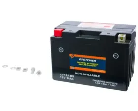 Fire Power Parts Battery Ct12a-Bs Sealed Factory Activated 49-2261