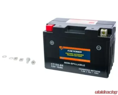 Fire Power Parts Battery Ct12a-Bs Sealed Factory Activated 49-2261 - CT12A-BS