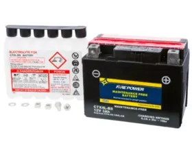 Fire Power Parts Battery Ctx4l-Bs Maintenance Free 49-2263