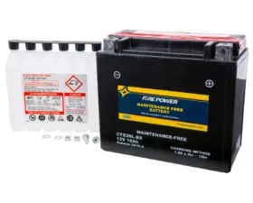 Fire Power Parts Battery Ctx20l-Bs Maintenance Free 49-2273