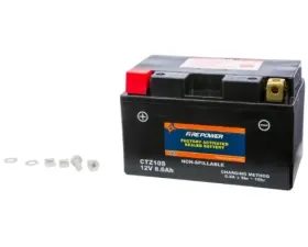 Fire Power Parts Battery Ctz10s Sealed Factory Activated 49-2286
