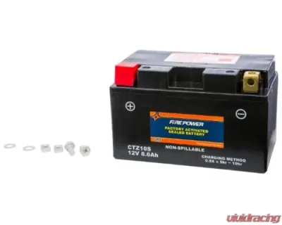 Fire Power Parts Battery Ctz10s Sealed Factory Activated 49-2286 - CTZ10S