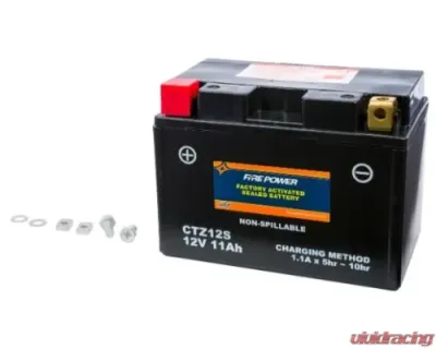 Fire Power Parts Battery Ctz12s Sealed Factory Activated 49-2287 - CTZ12S