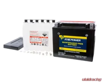 Fire Power Parts Battery Ctx19l-Bs Maintenance Free 49-2296 - CTX19L-BS