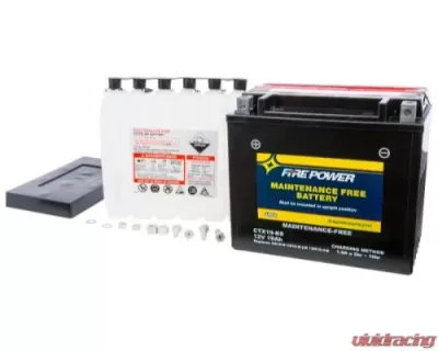 Fire Power Parts Battery Ctx19-Bs Maintenance Free 49-2297 - CTX19-BS