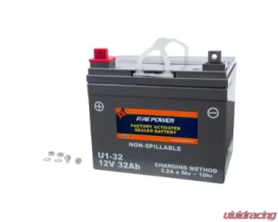 Fire Power Parts Battery U1-32 Sealed Factory Activated 49-2299 - U1-32