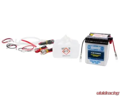 Fire Power Parts Battery W/Acid 6n4-2a Unv 6v 490-2021 - 6N4-2A/UNV