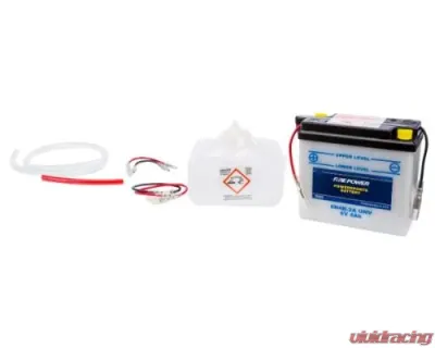 Fire Power Parts Battery W/Acid 6n4b-2a Unv 6v 490-2035 - 6N4B-2A/UNV