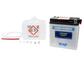 Fire Power Parts Battery W/Acid 6n11a-1b 6v 490-2062