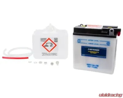 Fire Power Parts Battery W/Acid 6n11a-1b 6v 490-2062 - 6N11A-1B
