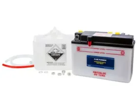 Fire Power Parts Battery W/Acid 6n12a-2c 6v 490-2065