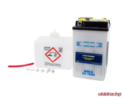Fire Power Parts Battery W/Acid B49-6 6v 490-2077 - B49-6