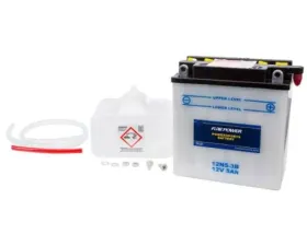 Fire Power Parts Battery W/Acid 12n5-3b 12v 490-2080