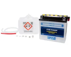 Fire Power Parts Battery W/Acid 12n5.5-3b 12v 490-2085