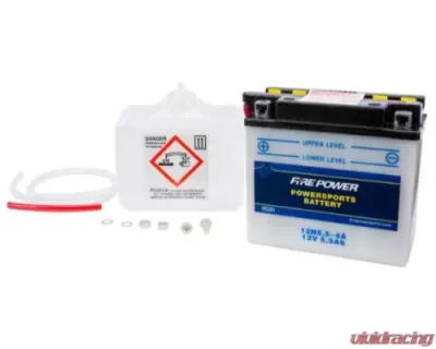 Fire Power Parts Battery W/Acid 12n5.5-4a 12v 490-2087 - 12N5.5-4A