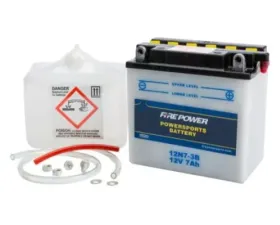Fire Power Parts Battery W/Acid 12n7-3b 12v 490-2093