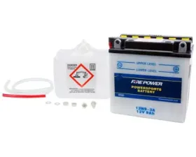 Fire Power Parts Battery W/Acid 12n9-3a 12v 490-2099