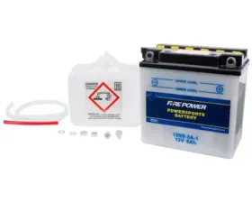 Fire Power Parts Battery W/Acid 12n9-3a-1 12v 490-2100