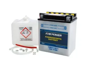 Fire Power Parts Battery W/Acid 12n11-3a-1 12v 490-2108