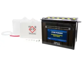 Fire Power Parts Battery W/Acid Chd4-12 12v 490-2128
