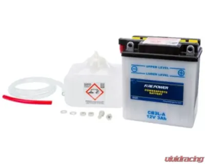 Fire Power Parts Battery W/Acid Cb3l-a 12v Heavy Duty 490-2145 - CB3L-A