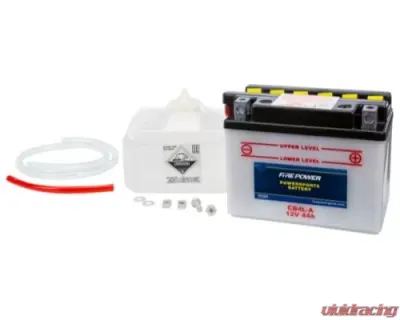 Fire Power Parts Battery W/Acid Cb4l-a 12v Heavy Duty 490-2147 - CB4L-A