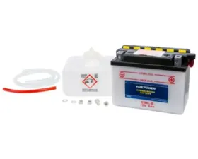 Fire Power Parts Battery W/Acid Cb4l-B 12v Heavy Duty 490-2148