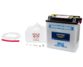 Fire Power Parts Battery W/Acid Cb5l-B 12v Heavy Duty 490-2152
