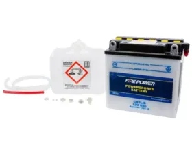 Fire Power Parts Battery W/Acid Cb7l-B 12v Heavy Duty 490-2159