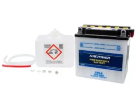 Fire Power Parts Battery W/Acid Cb9-B 12v Heavy Duty 490-2172