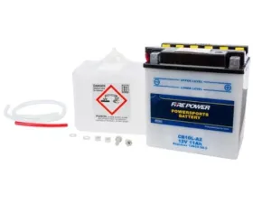 Fire Power Parts Battery W/Acid Cb10l-A2 12v Heavy Duty 490-2183
