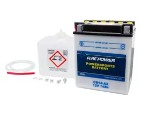 Fire Power Parts Battery W/Acid Cb14-A2 12v Heavy Duty 490-2205