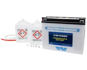 Fire Power Parts Battery W/Acid Cb16al-A2 12v Heavy Duty 490-2225