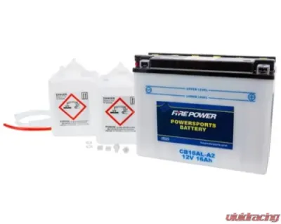 Fire Power Parts Battery W/Acid Cb16al-A2 12v Heavy Duty 490-2225 - CB16AL-A2
