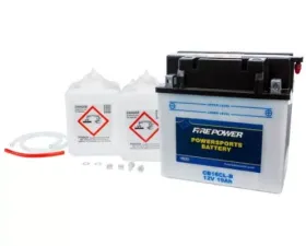 Fire Power Parts Battery W/Acid Cb16cl-B 12v Heavy Duty 490-2235