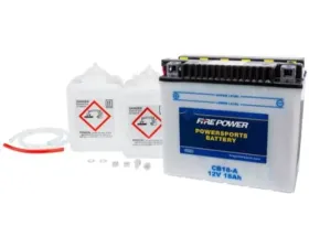 Fire Power Parts Battery W/Acid Cb18-a 12v Heavy Duty 490-2240