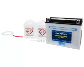 Fire Power Parts Battery W/Acid C50-N18l-a 12v Heavy Duty 490-2250