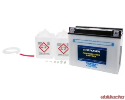 Fire Power Parts Battery W/Acid C50-N18l-A3 12v Heavy Duty 490-2252 - C50-N18L-A3