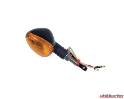 Fire Power Parts Oval Marker Light Rear Black 60-1379 - 01100251