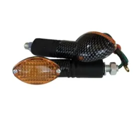 Fire Power Parts Cat Eye Side Marker Light Set Smoke 60-1424