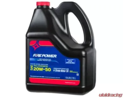 Fire Power Parts Synthetic 4-Stroke Oil W/Ester 20w-50 Gal 4/Case - 196978