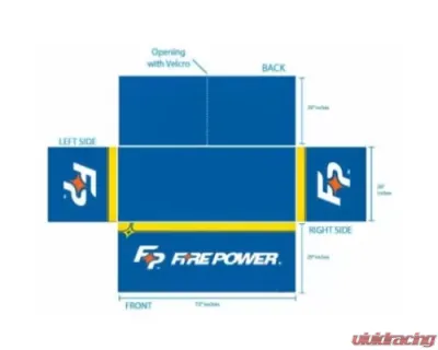 Fire Power Parts Table Cover Fp - TABLE COVER 8' FP
