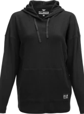 Fly Racing Women's Oversized Hoodie - Black                                     - 358-0140S - Image 2