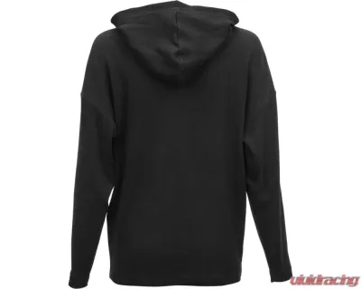 Fly Racing Women's Oversized Hoodie - Black - 358-0140S
