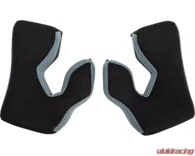Fly Racing Formula Helmet Cheek Pads - Black|Cool Grey - 73-47221L