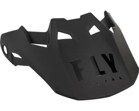 Fly Racing Formula Carbon Solid Helmet Visor - Matte Black