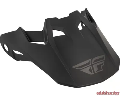 Fly Racing Formula CC Solid Helmet Visor - Matte Black - 73-4735L
