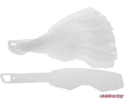 Fly Racing Zone|Focus Goggle Tear-Offs - 10/Pk - FLA-025
