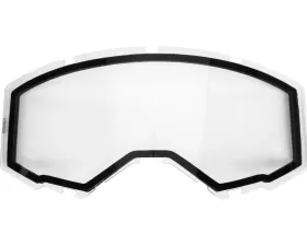 Fly Racing Goggle Clear Dual Lens w/o Vents